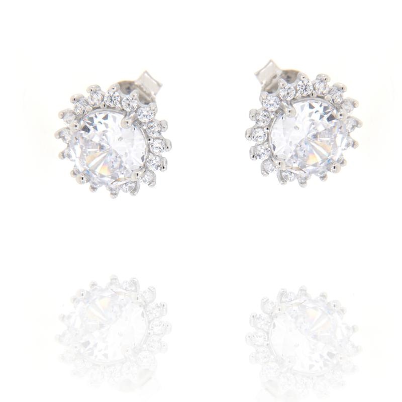 ORECCHINO ARGENTO ZIRCONE