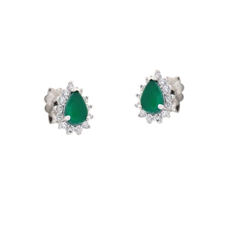 ORECCHINO ARGENTO ZIRCONE