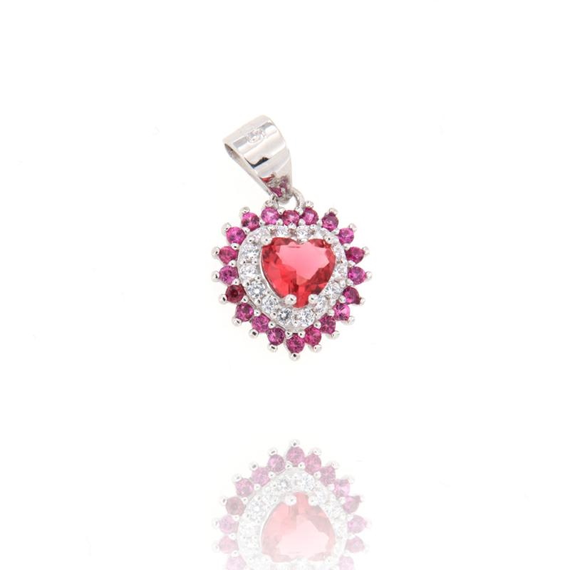 CIONDOLO ARGENTO ZIRCONE