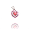 CIONDOLO ARGENTO ZIRCONE