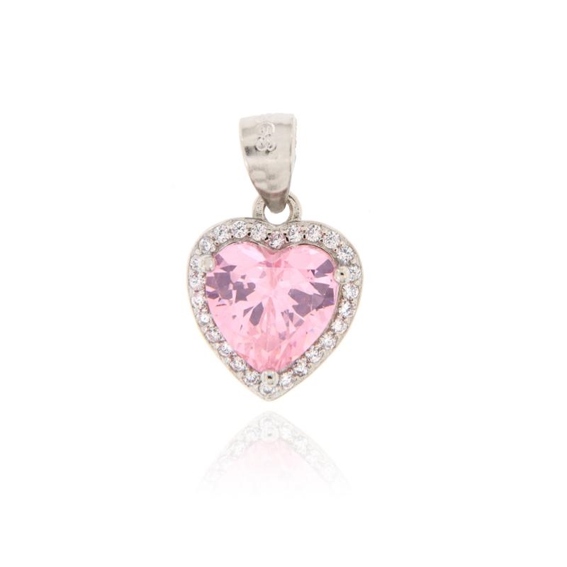 CIONDOLO ARGENTO ZIRCONE