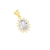 CIONDOLO ARGENTO ZIRCONE