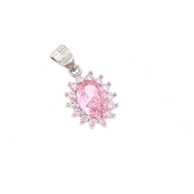 CIONDOLO ARGENTO ZIRCONE