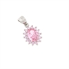 CIONDOLO ARGENTO ZIRCONE