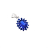 CIONDOLO ARGENTO ZIRCONE