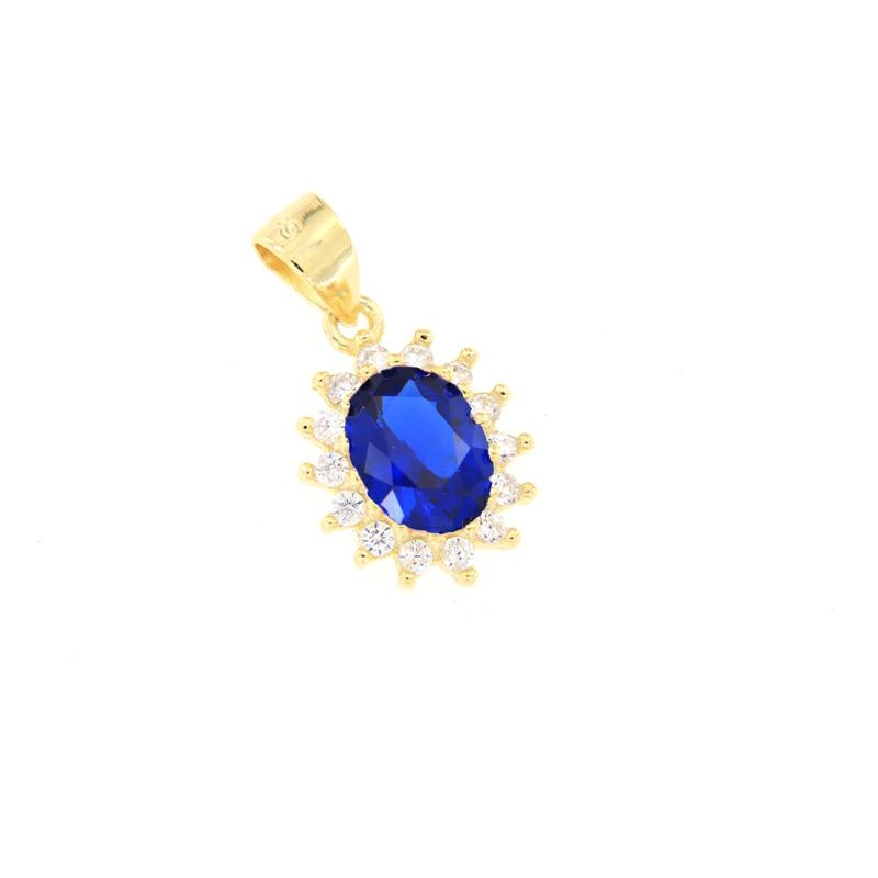CIONDOLO ARGENTO ZIRCONE