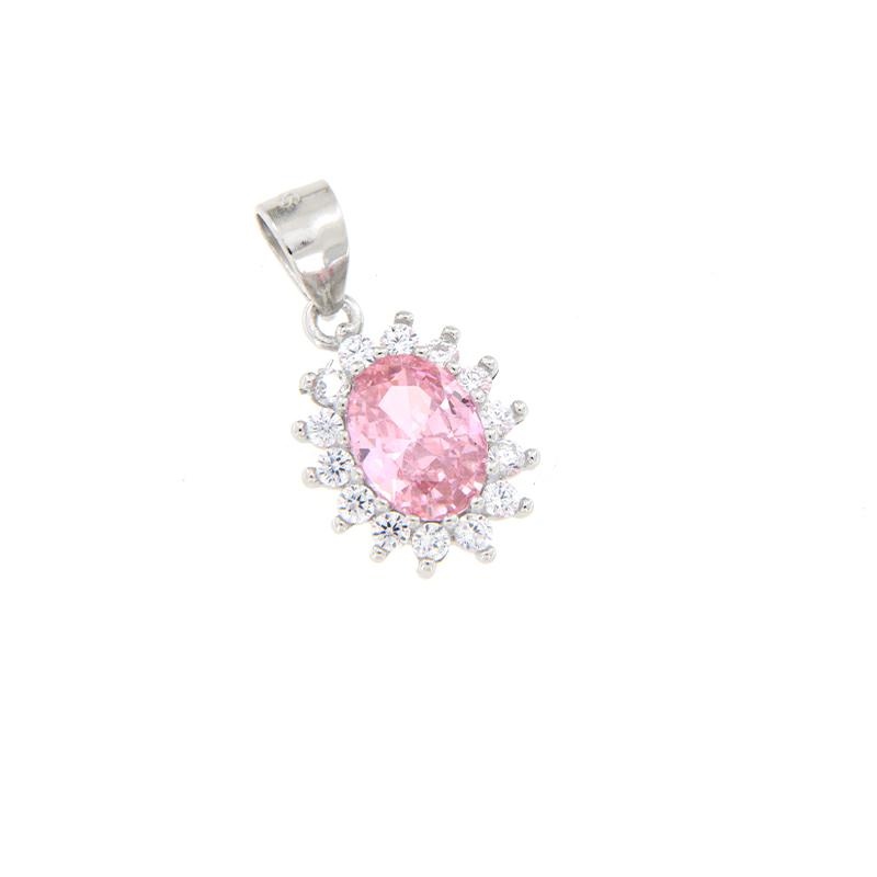 CIONDOLO ARGENTO ZIRCONE