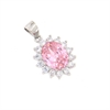 CIONDOLO ARGENTO ZIRCONE