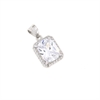 CIONDOLO ARGENTO ZIRCONE