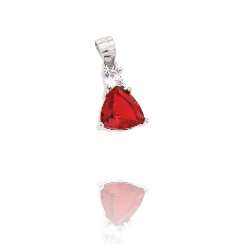 CIONDOLO ARGENTO ZIRCONE
