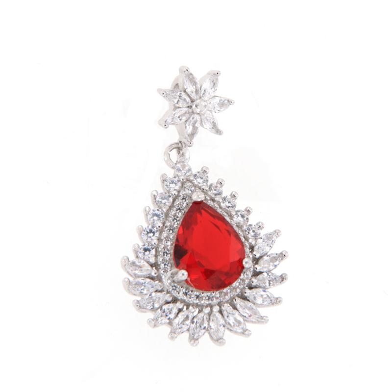CIONDOLO ARGENTO ZIRCONE