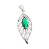 CIONDOLO ARGENTO ZIRCONE