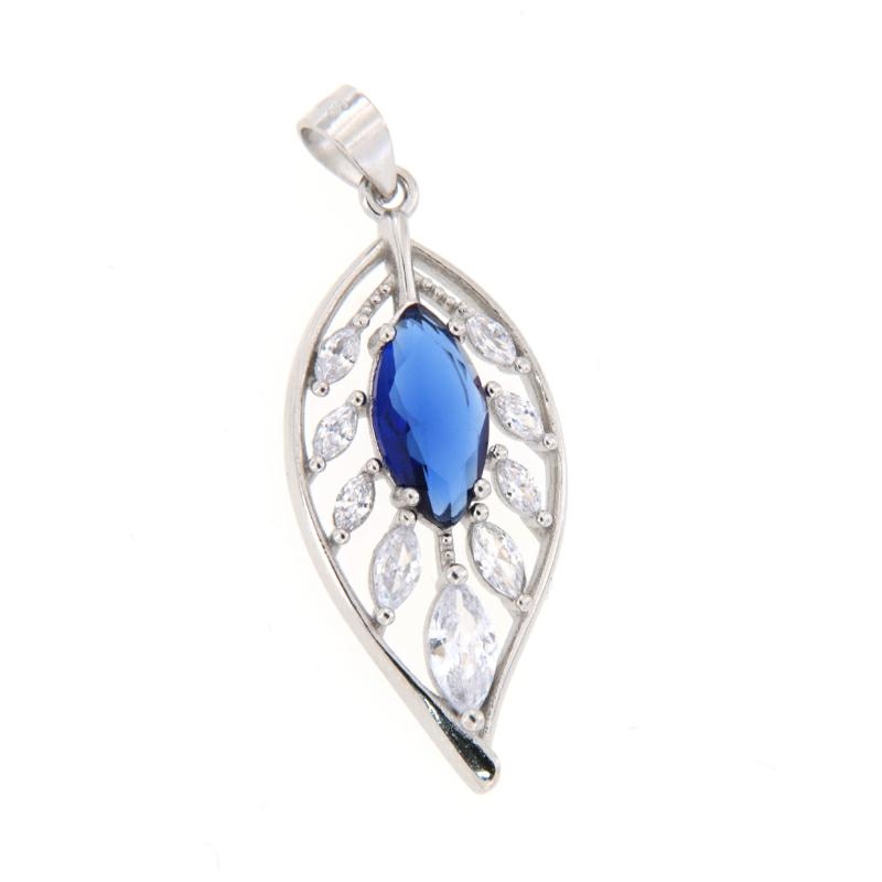 CIONDOLO ARGENTO ZIRCONE