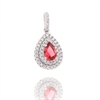 CIONDOLO ARGENTO ZIRCONE