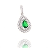 CIONDOLO ARGENTO ZIRCONE