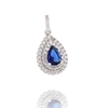 CIONDOLO ARGENTO ZIRCONE
