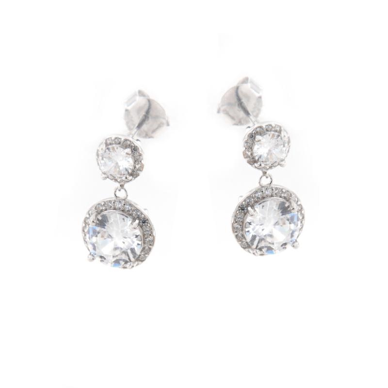 ORECCHINO ARGENTO ZIRCONE