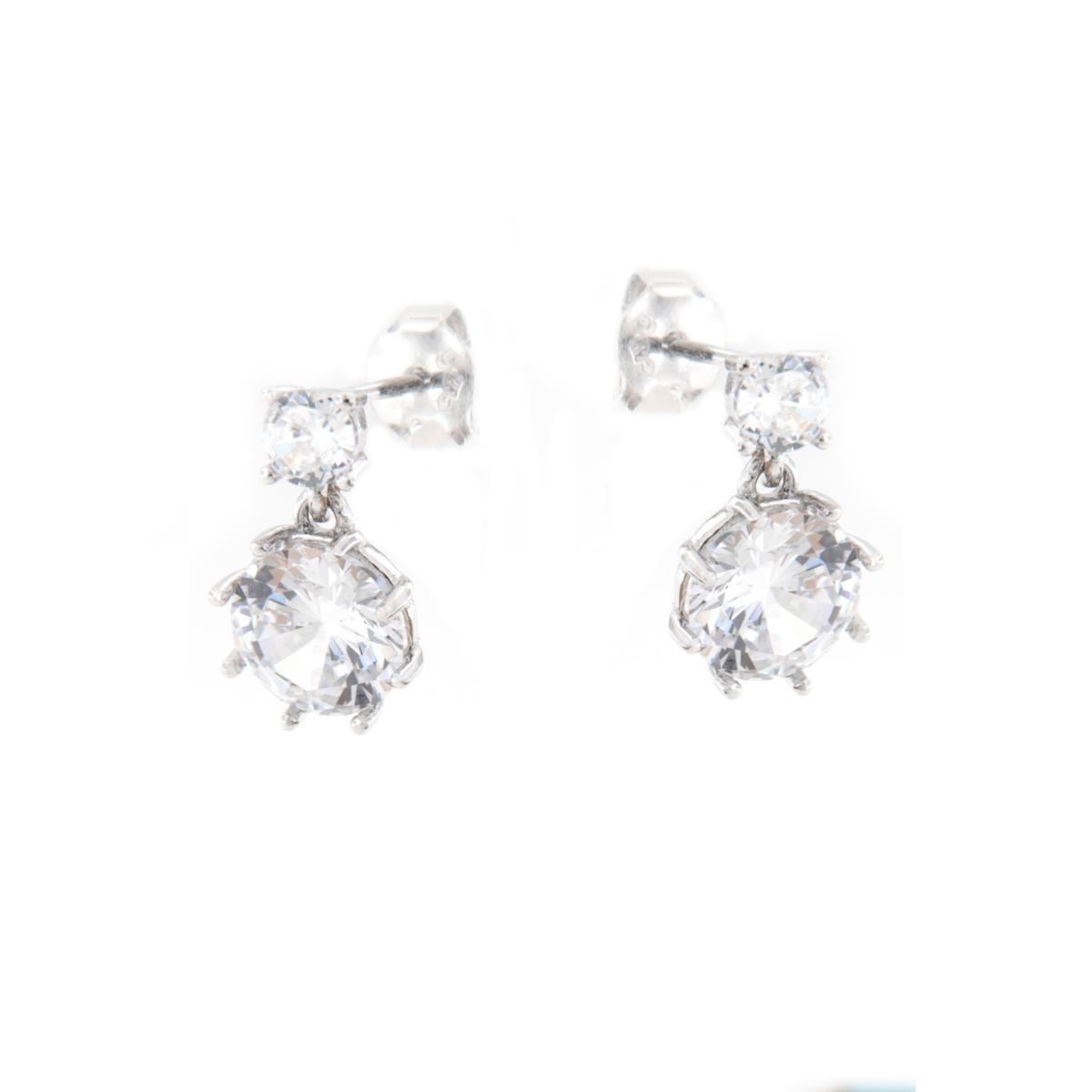 ORECCHINO ARGENTO ZIRCONE