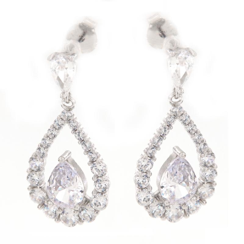 ORECCHINO ARGENTO ZIRCONE