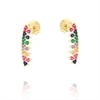 ORECCHINO ARGENTO ZIRCONE 3PZ