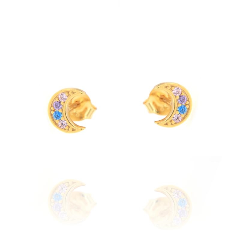 ORECCHINO ARGENTO ZIRCONE 3PZ