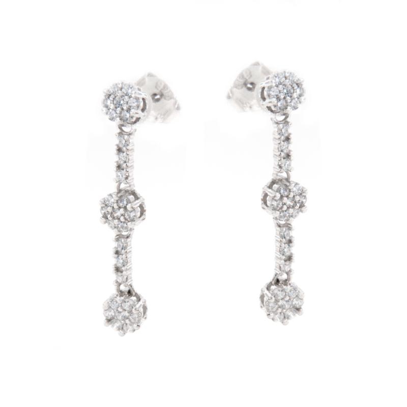 ORECCHINO ARGENTO ZIRCONE