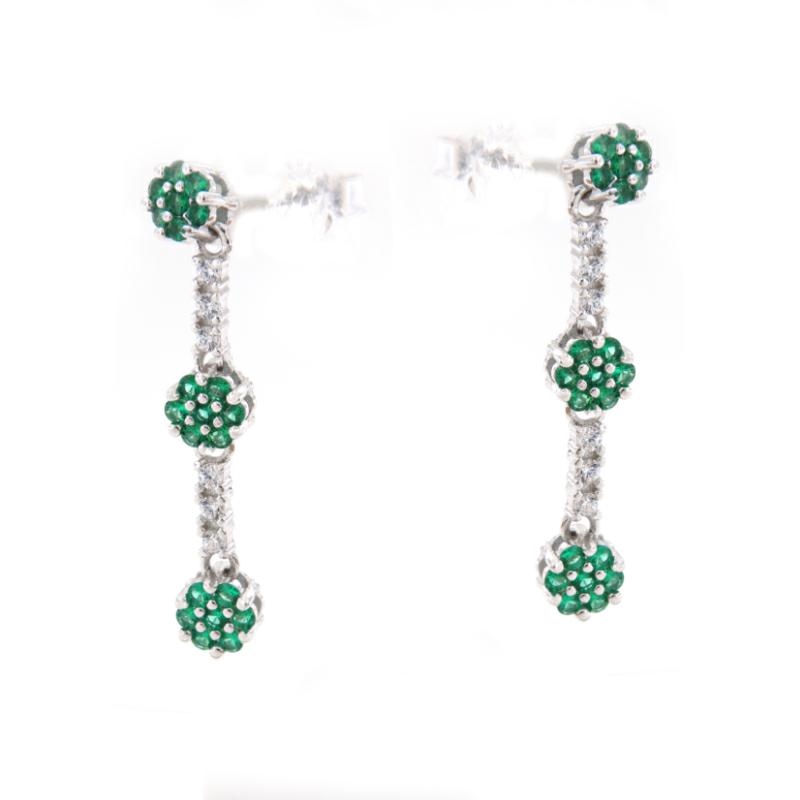 ORECCHINO ARGENTO ZIRCONE