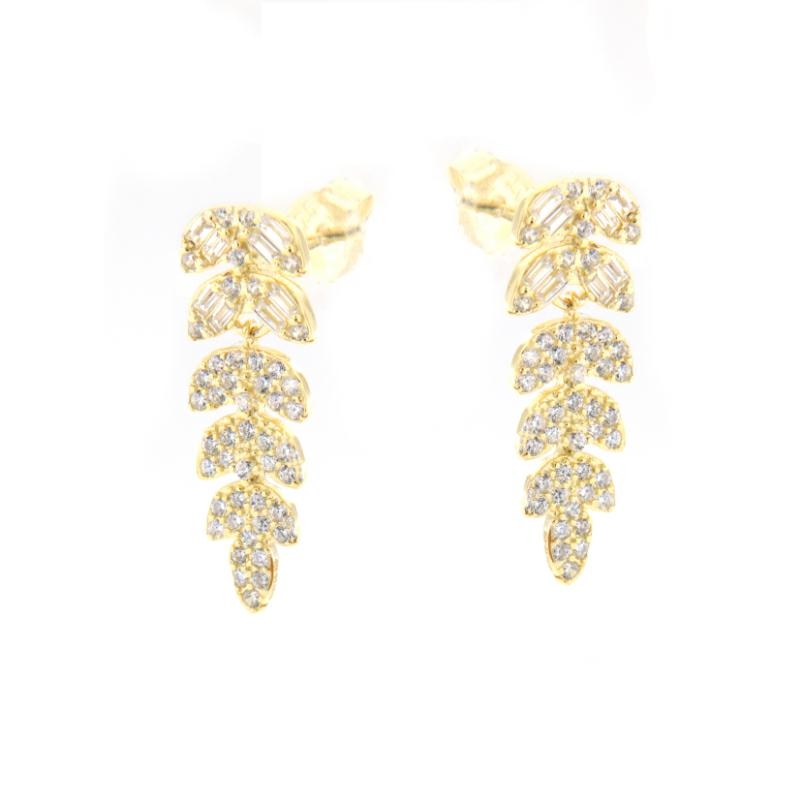 ORECCHINO ARGENTO ZIRCONE