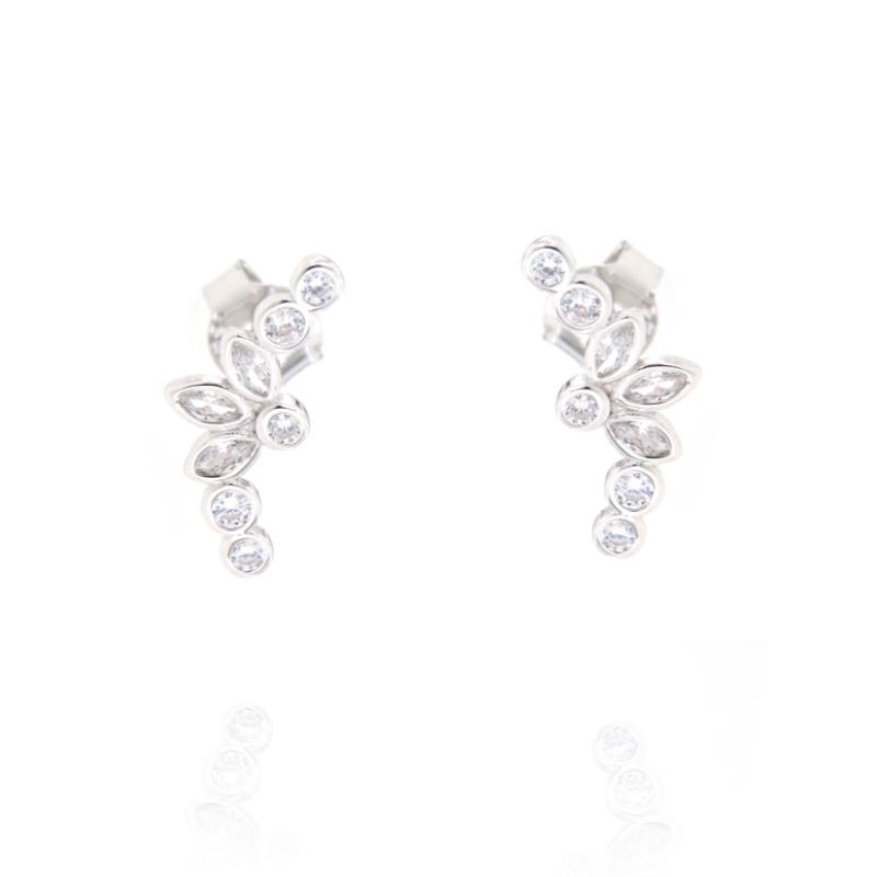 ORECCHINO ARGENTO ZIRCONE 3PZ