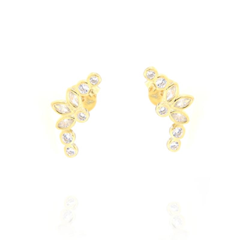 ORECCHINO ARGENTO ZIRCONE 3PZ
