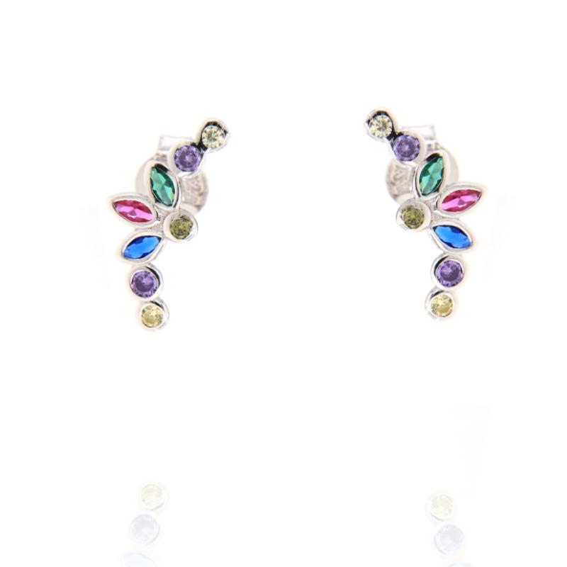 ORECCHINO ARGENTO ZIRCONE 3PZ