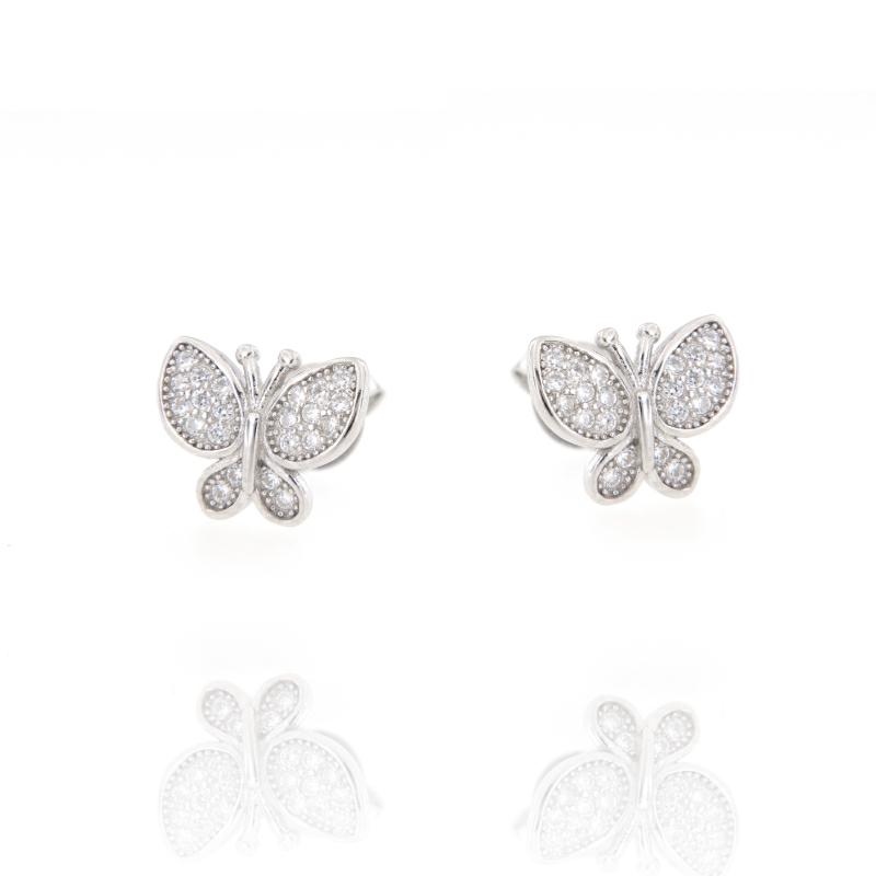 ORECCHINO ARGENTO ZIRCONE 3PZ