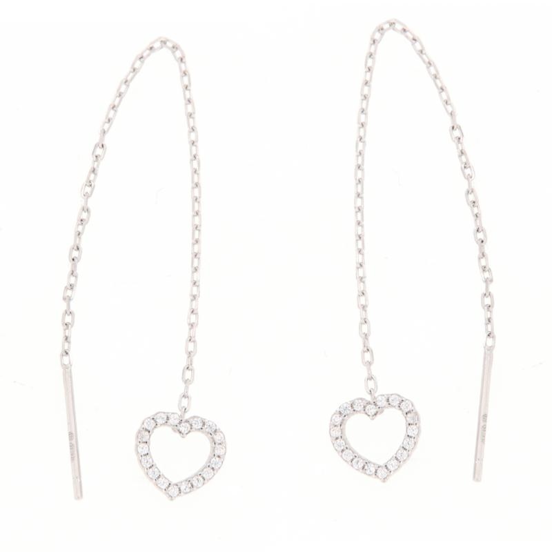 ORECCHINO ARGENTO ZIRCONE 3PZ