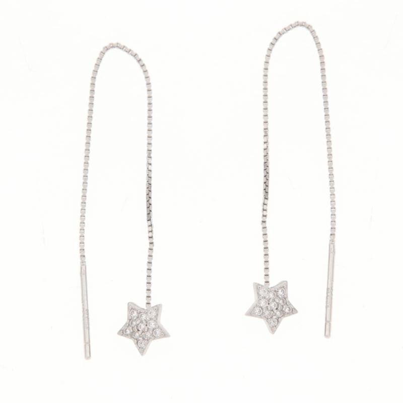 ORECCHINO ARGENTO ZIRCONE 3PZ