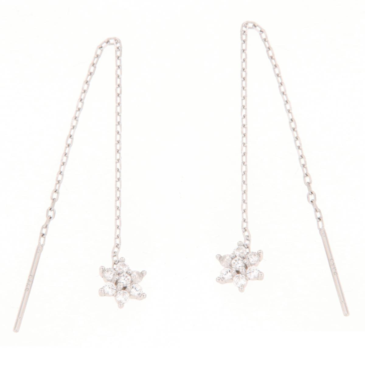 ORECCHINO ARGENTO ZIRCONE 3PZ