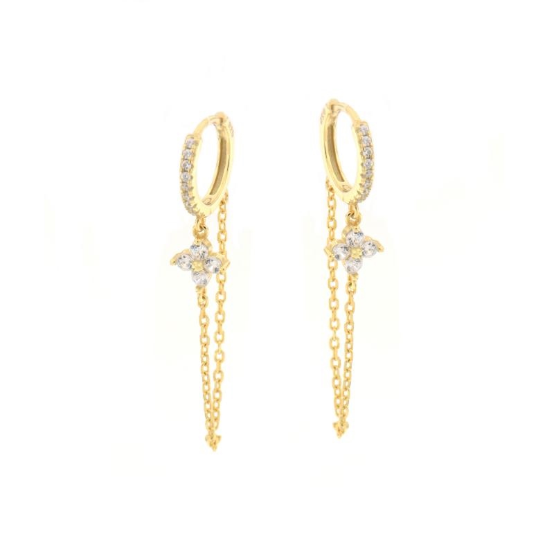 ORECCHINO ARGENTO ZIRCONE