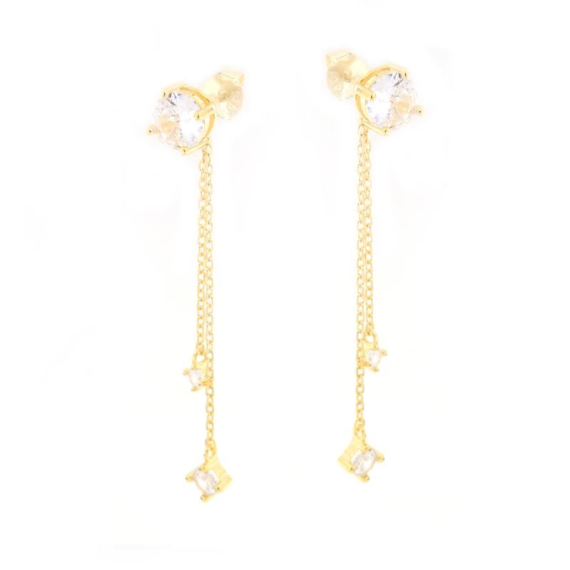 ORECCHINO ARGENTO ZIRCONE