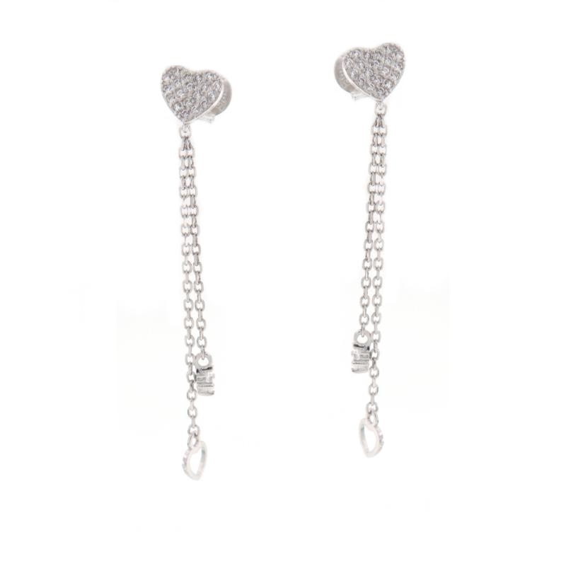 ORECCHINO ARGENTO ZIRCONE