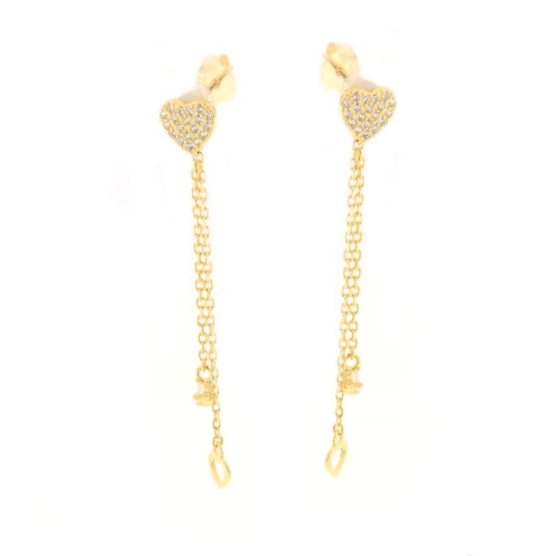 ORECCHINO ARGENTO ZIRCONE
