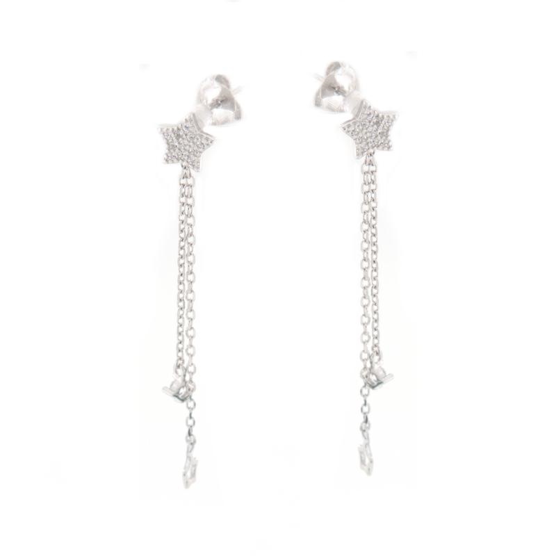 ORECCHINO ARGENTO ZIRCONE