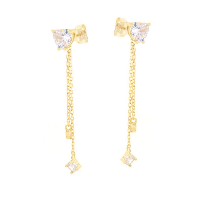 ORECCHINO ARGENTO ZIRCONE