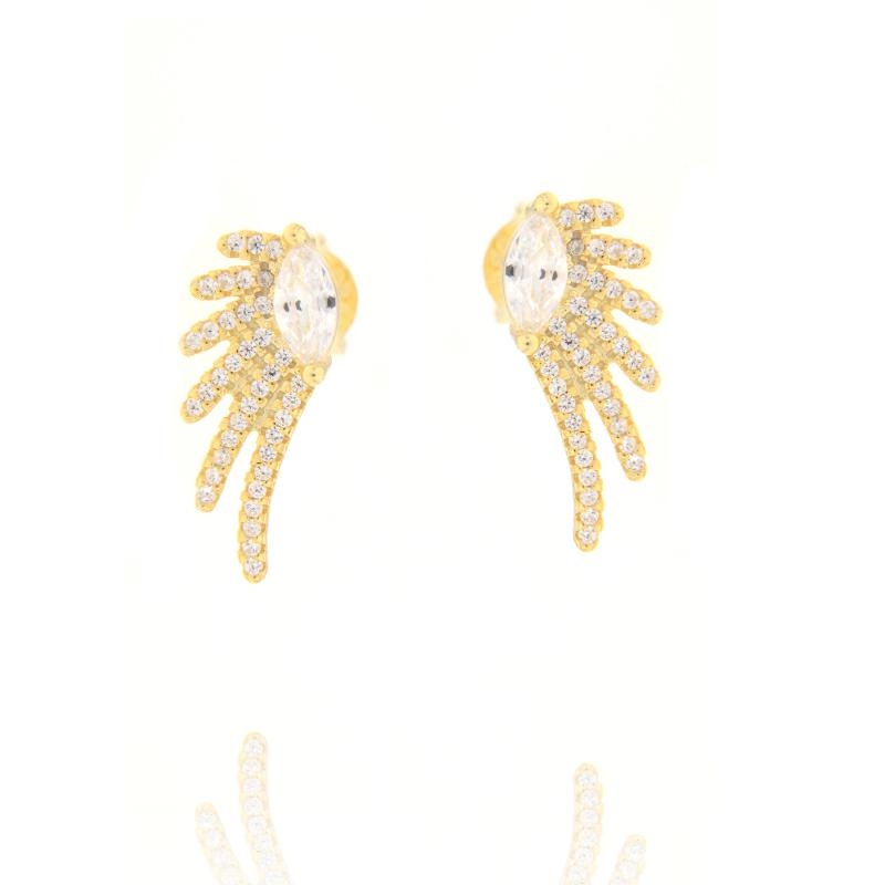 ORECCHINO ARGENTO ZIRCONE 3PZ