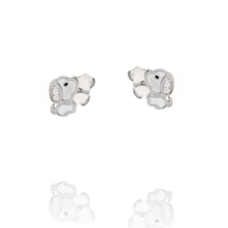ORECCHINO ARGENTO ZIRCONE 3PZ