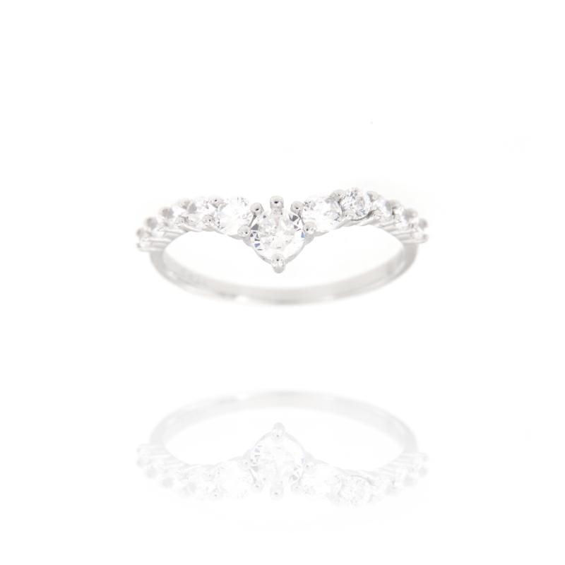 ANELLO ARGENTO ZIRCONE