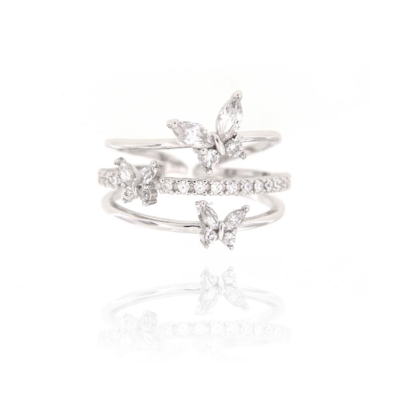 ANELLO ARGENTO ZIRCONE (R)