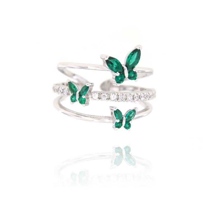 ANELLO ARGENTO ZIRCONE (R)