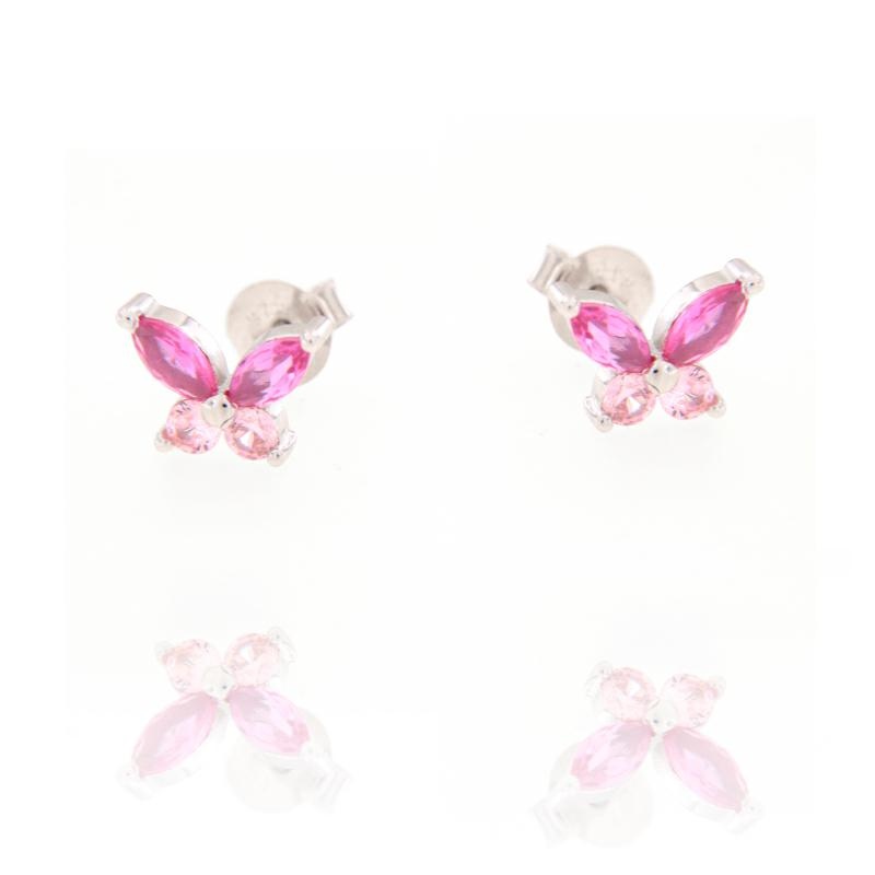ORECCHINO ARGENTO ZIRCONE 3PZ