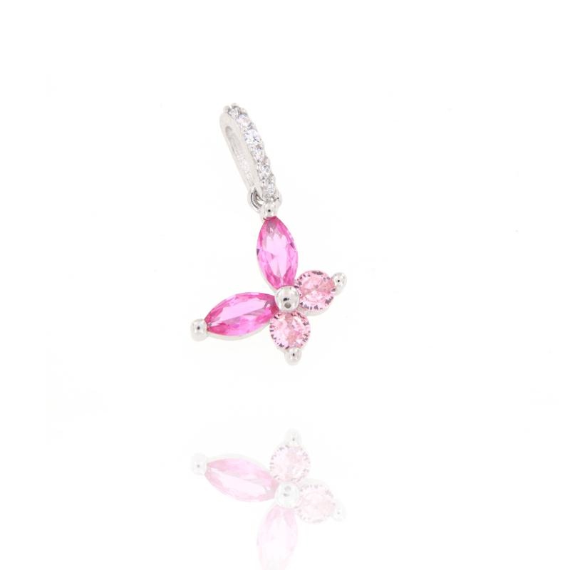CIONDOLO ARGENTO ZIRCONE