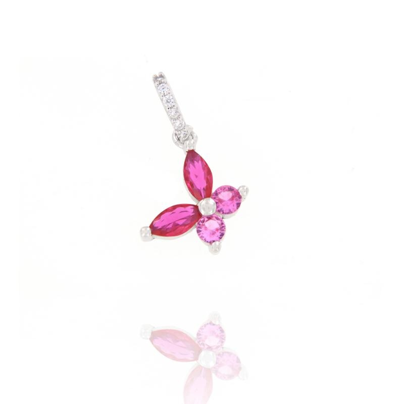 CIONDOLO ARGENTO ZIRCONE