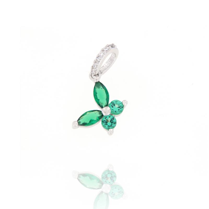 CIONDOLO ARGENTO ZIRCONE